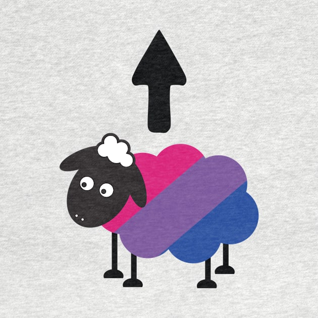 Bisexual Sheep Of The Family LGBT Pride by ProudToBeHomo